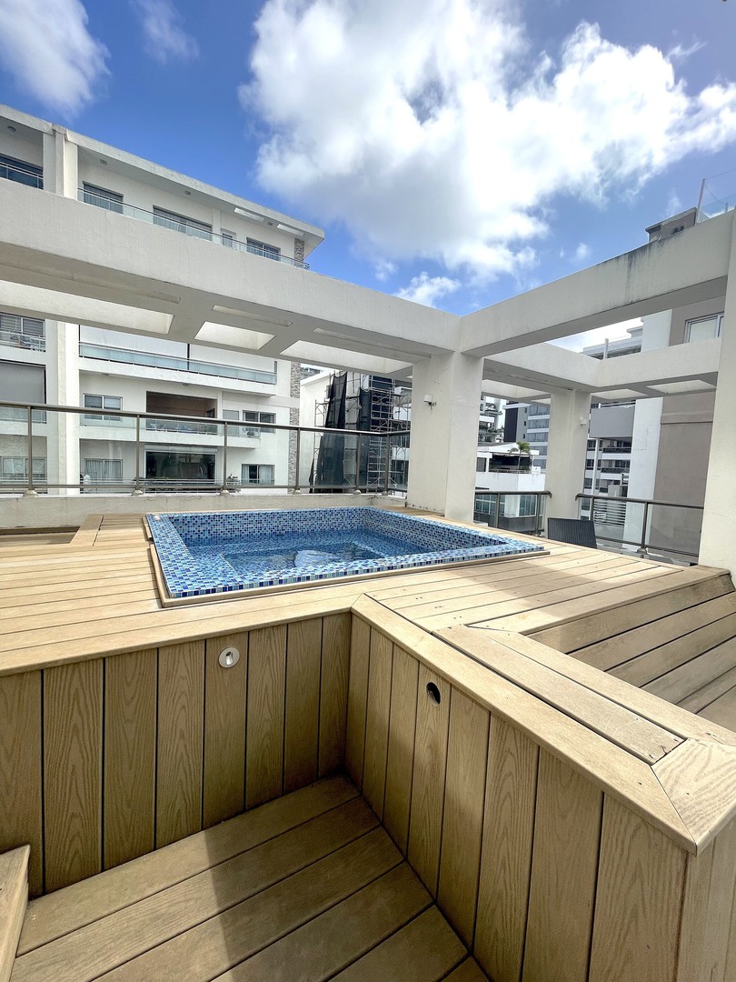 apartamentos - Apartamento de 1 habitaciones en alquiler Piantini 2