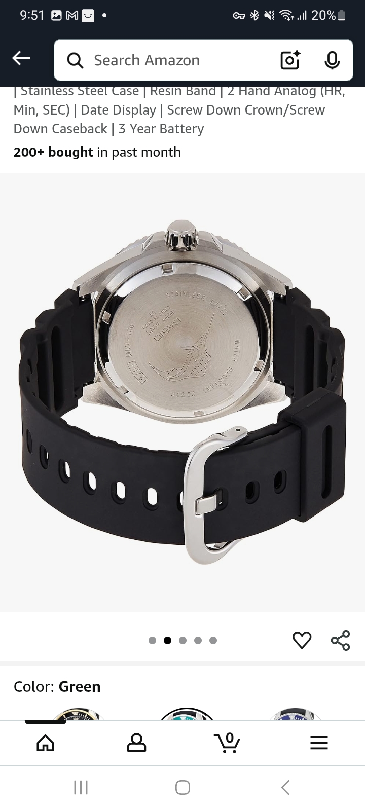 joyas, relojes y accesorios - Casio Marlin Duro 1