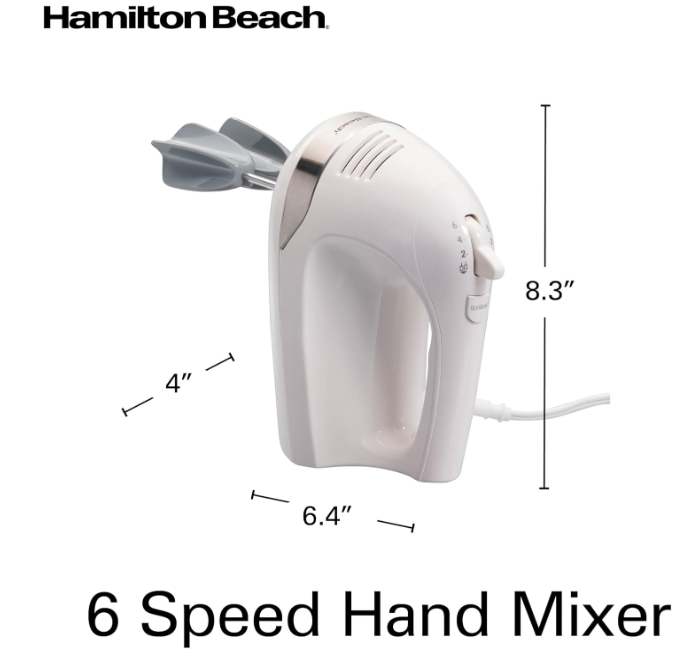 electrodomesticos - Hamilton Beach Batidora de mano eléctrica 3