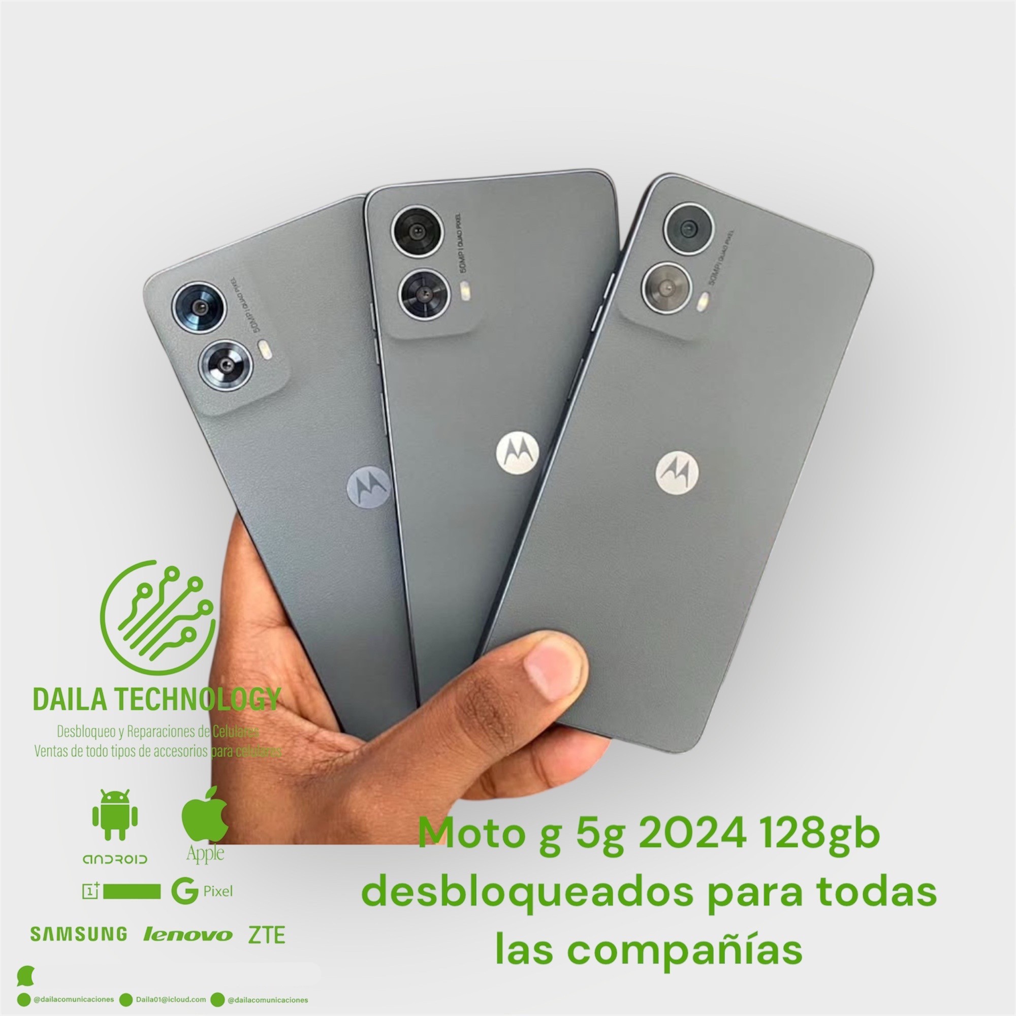 celulares y tabletas - Moto g 5g 2024 128gb 