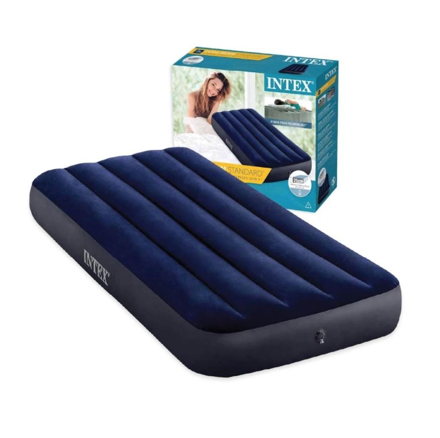 muebles y colchones - Colchón inflable intex 30 pulgadas, súper práctico de inflar y cómodo.  (OFERTA) 1