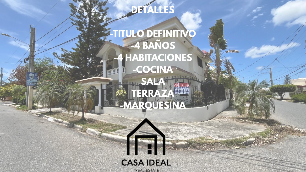 casas - se vende hermosa casa en exclusivo residencial en bani Av Fabio Herrera  8