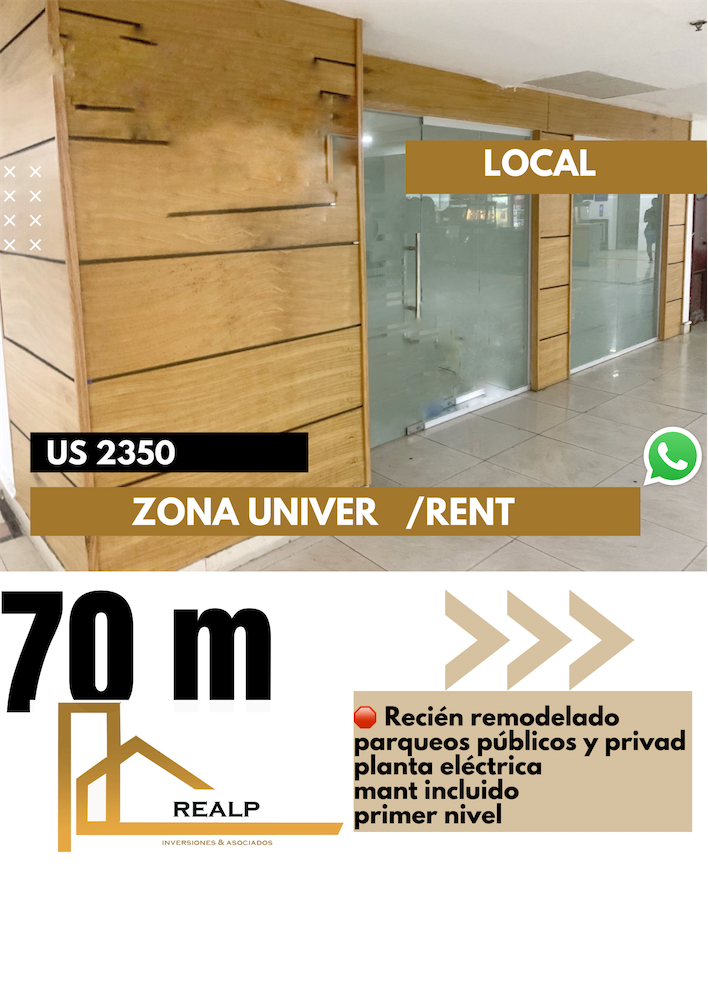 oficinas y locales comerciales - Local en centro comercial 70m 0