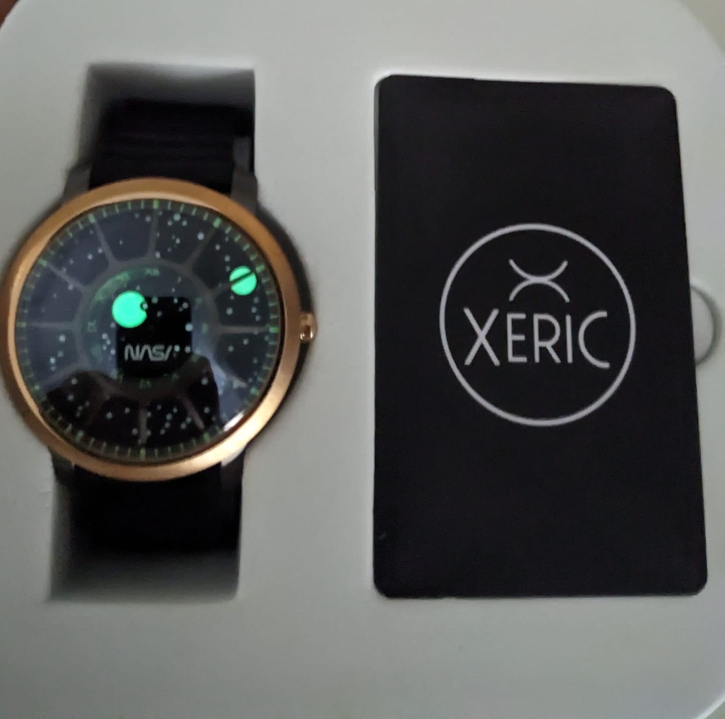 joyas, relojes y accesorios - reloj Xeric NASA Trappist-1 Sapphire Lunar Module
