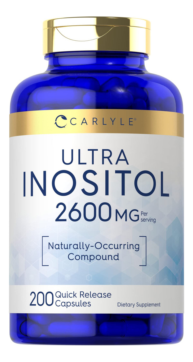 Salud y Equipamiento Médico - Inositol Capsulas 2600mg -carlyle 1