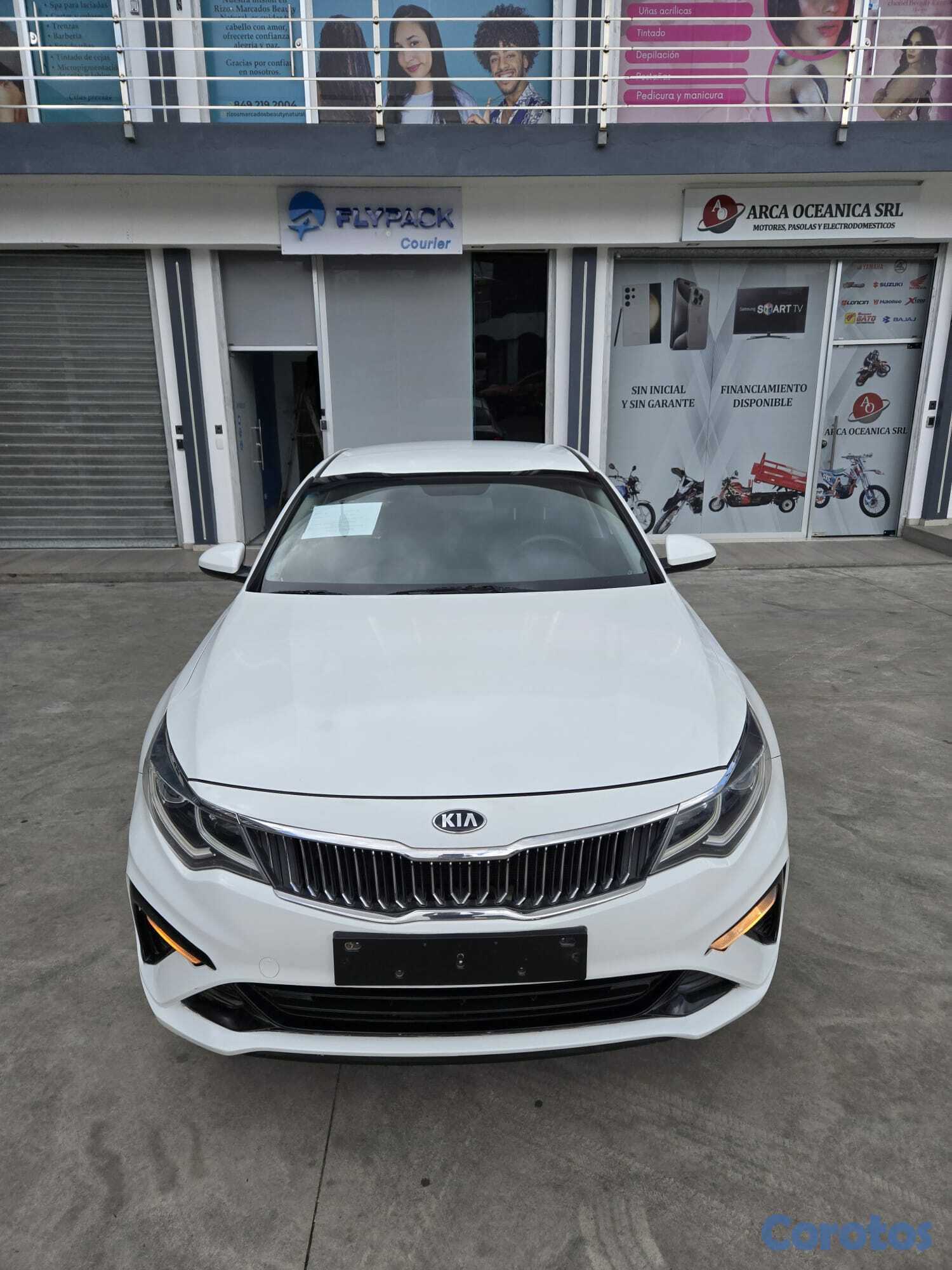 carros - KIA K5 2020 BLANCO  4