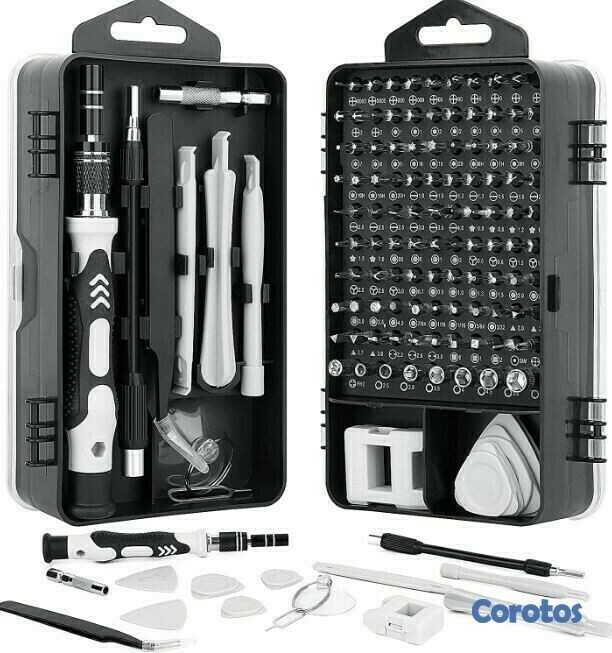 herramientas, jardines y exterior - Kit juego de destornilladores de precision 115 en 1 bisutime 2