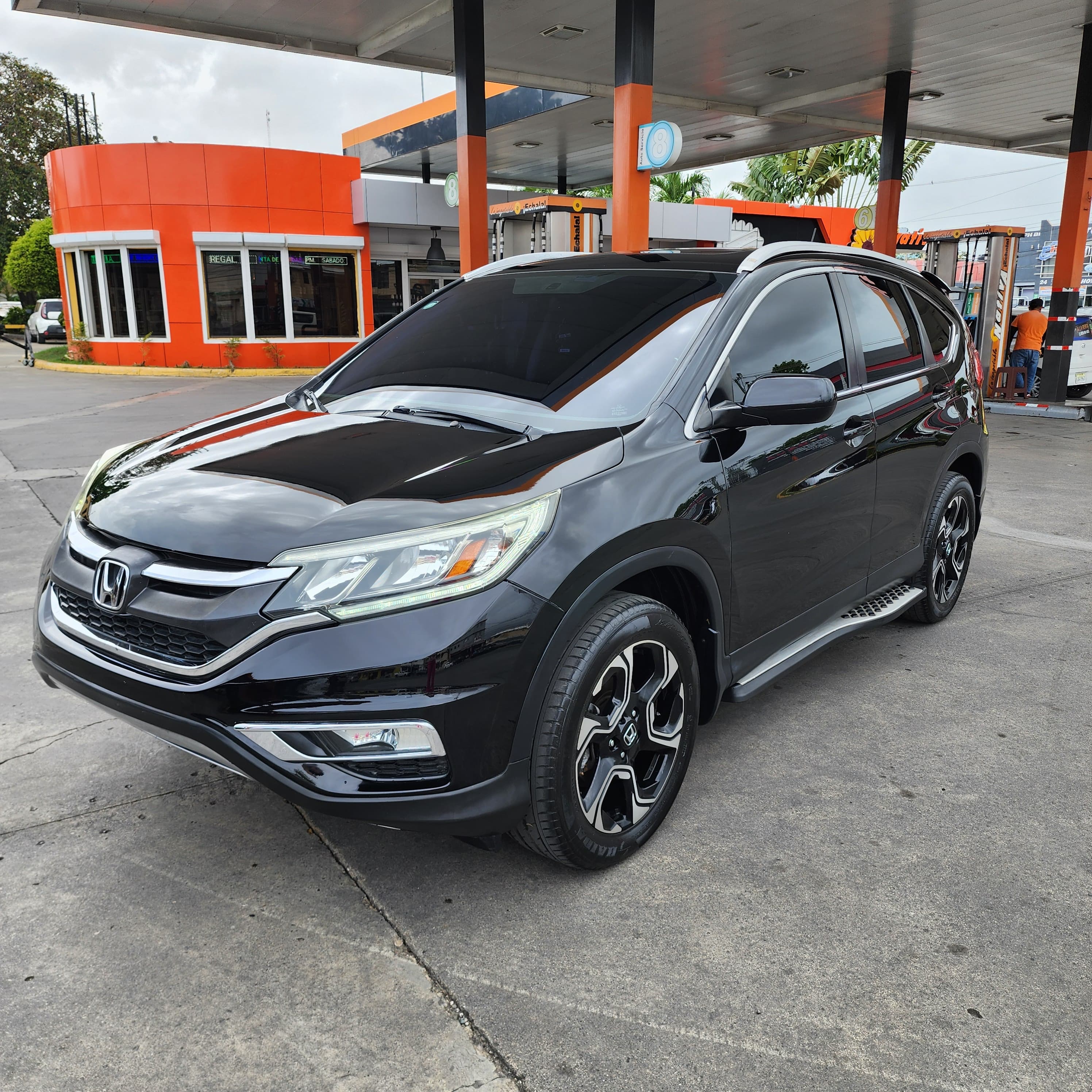 jeepetas y camionetas - HONDA  CRV EX  4x2 2016  NEGRO 2