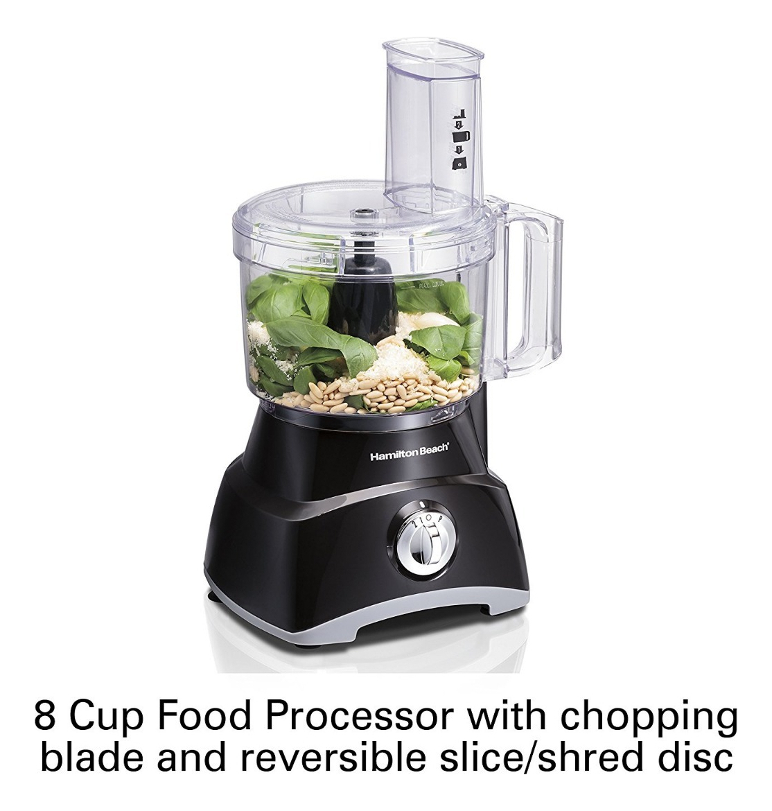 Salud y Equipamiento Médico - Procesador De Alimentosh 70740 8-cup Negro 4