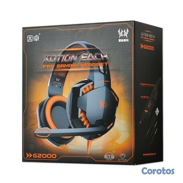 celulares y tabletas - Audifonos Gaming G2000 con cancelación de ruido 2