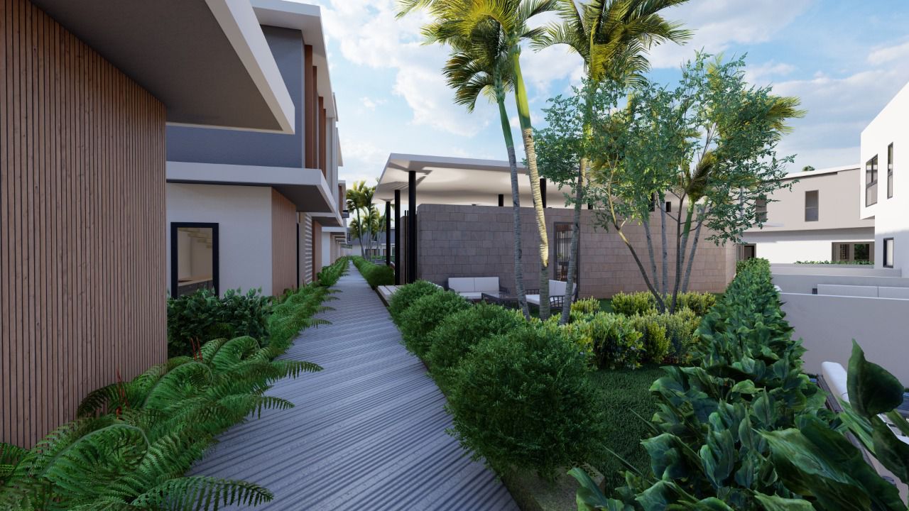 casas vacacionales y villas - villas y townhouses en bavaro punta cana c piscina 3