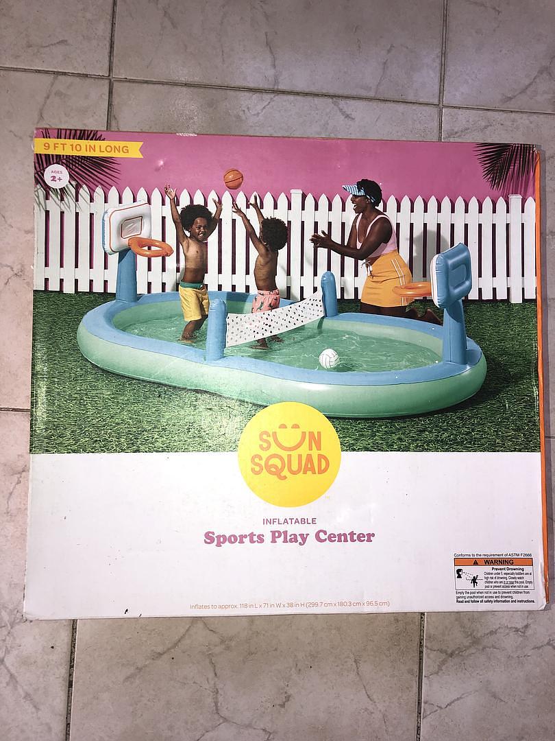 juguetes - Centro de Juego Deportivo - Inflable - Nuevo - 9 Pies 10 Pulgadas  1