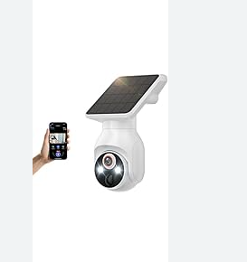 camaras y audio - 🔐 Cámara de Seguridad 1080p Solar Inalámbrica  0