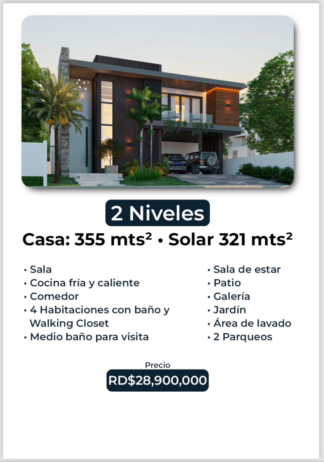 casas - CASAS EN PLANOS EN VENTA EN SANTIAGO. 8