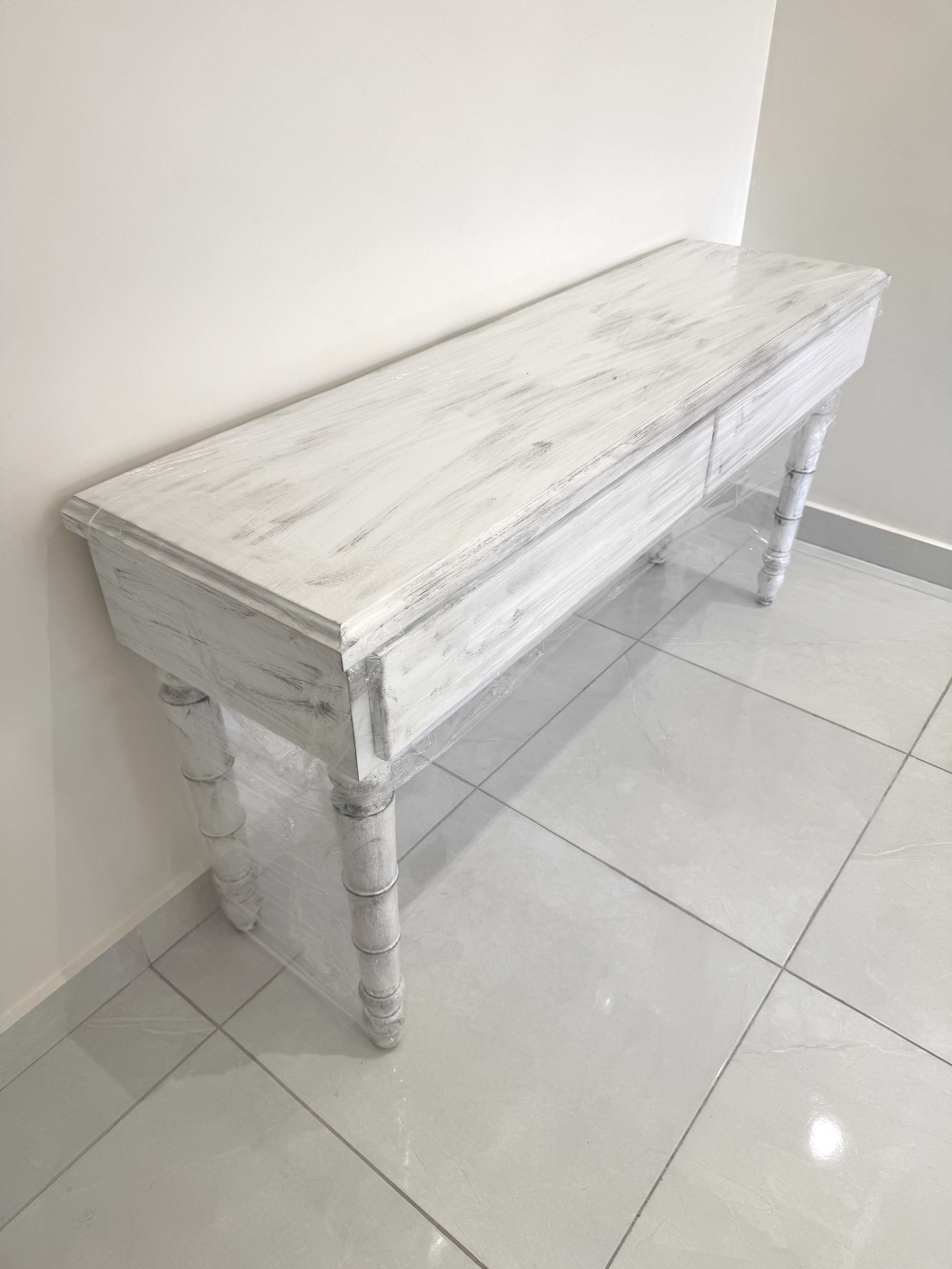 muebles y colchones - VENDO REPISA DE CAOBA RECIÉN RESTAURADA 1