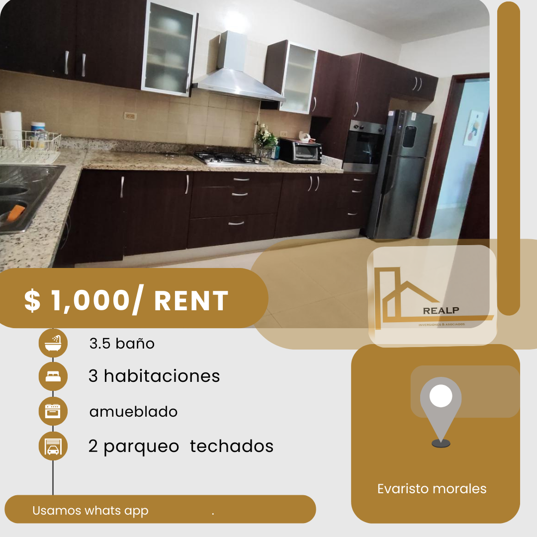 apartamentos - hermoso apartamento en zona céntrica Evaristo Morales  0