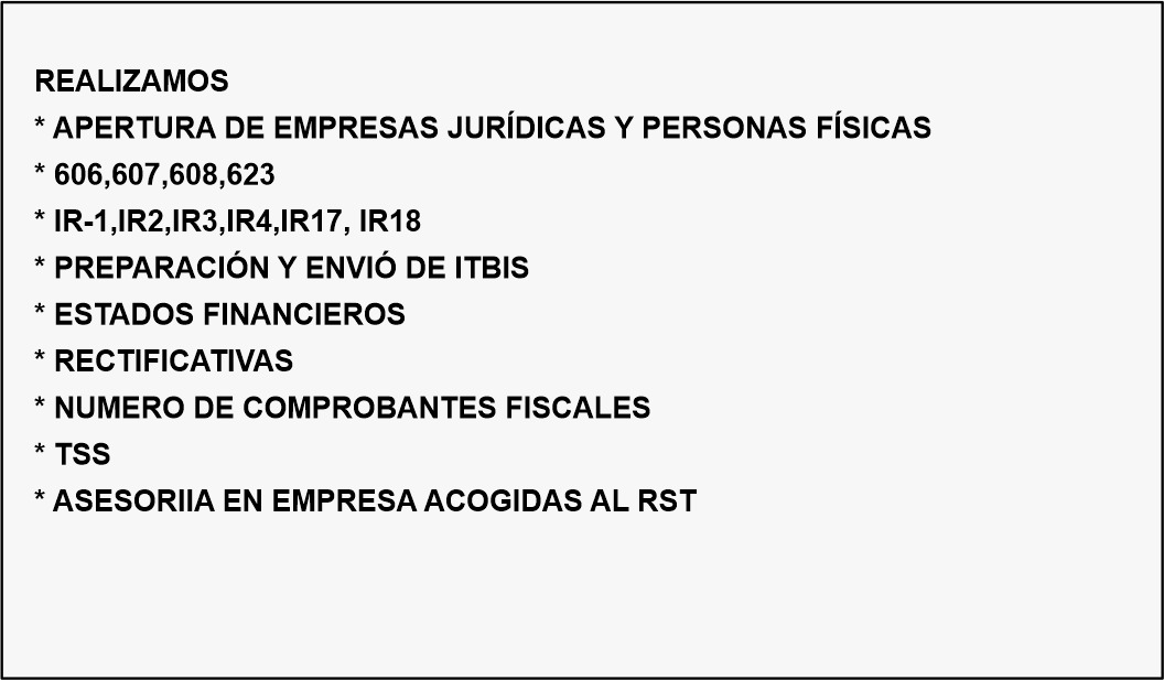 servicios profesionales - IGUALAS CONTABLES