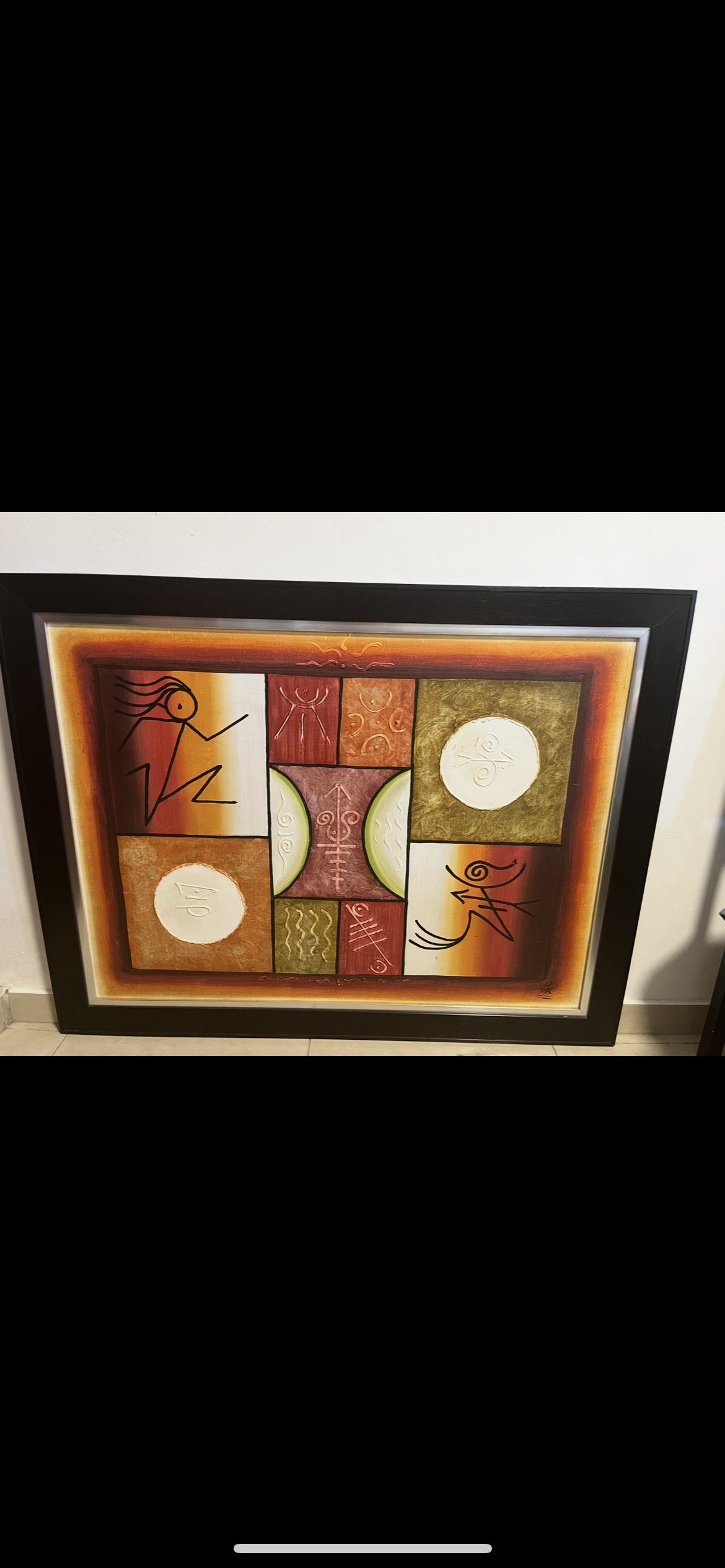 decoración y accesorios - Vendo bellísimo cuadro grande 1
