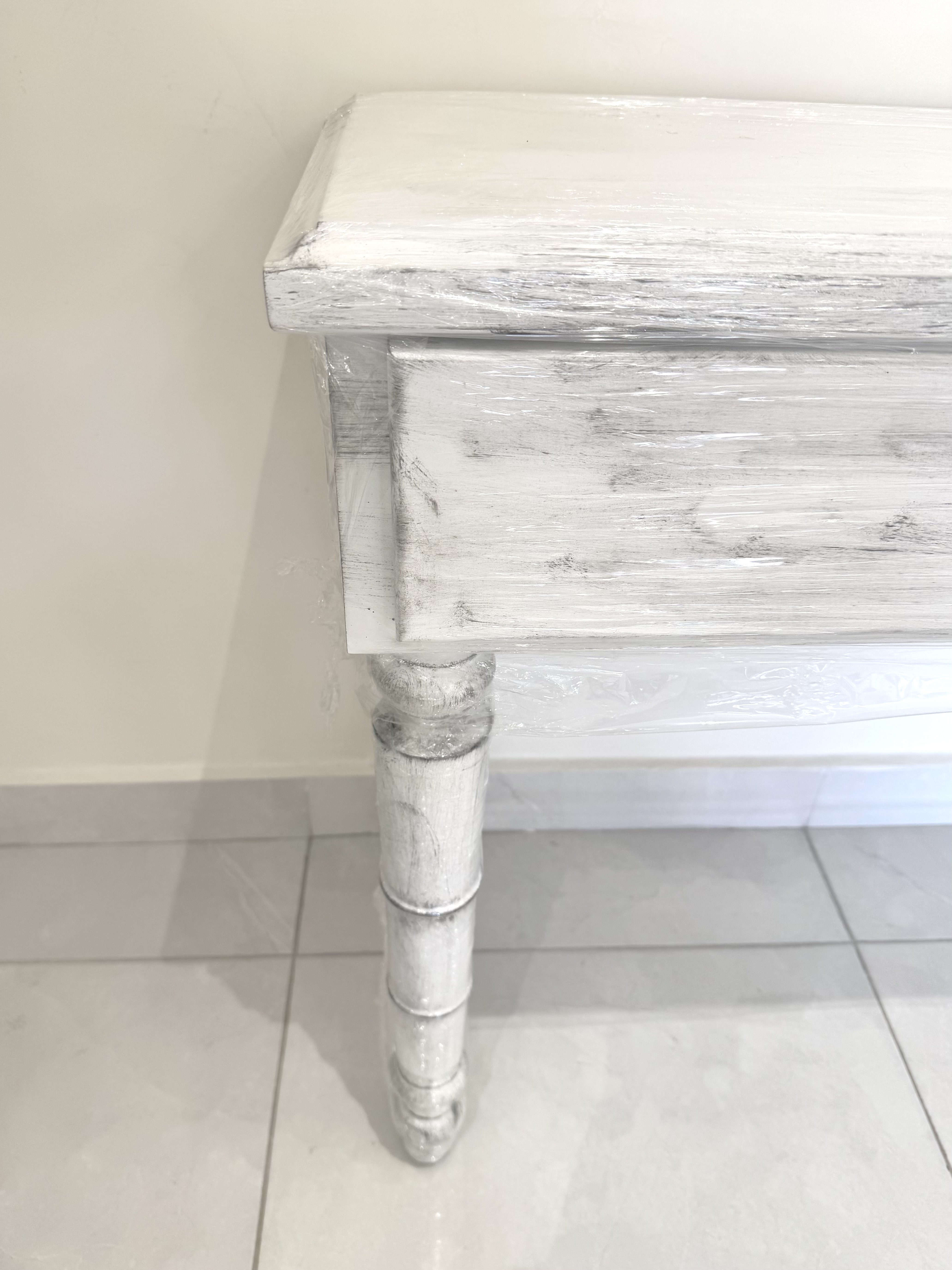 muebles y colchones - VENDO REPISA DE CAOBA RECIÉN RESTAURADA 2