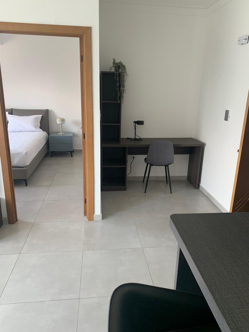apartamentos - Alquiler Apartamento Amueblado de 1 Habitación, El Vergel, Santo Domingo 4