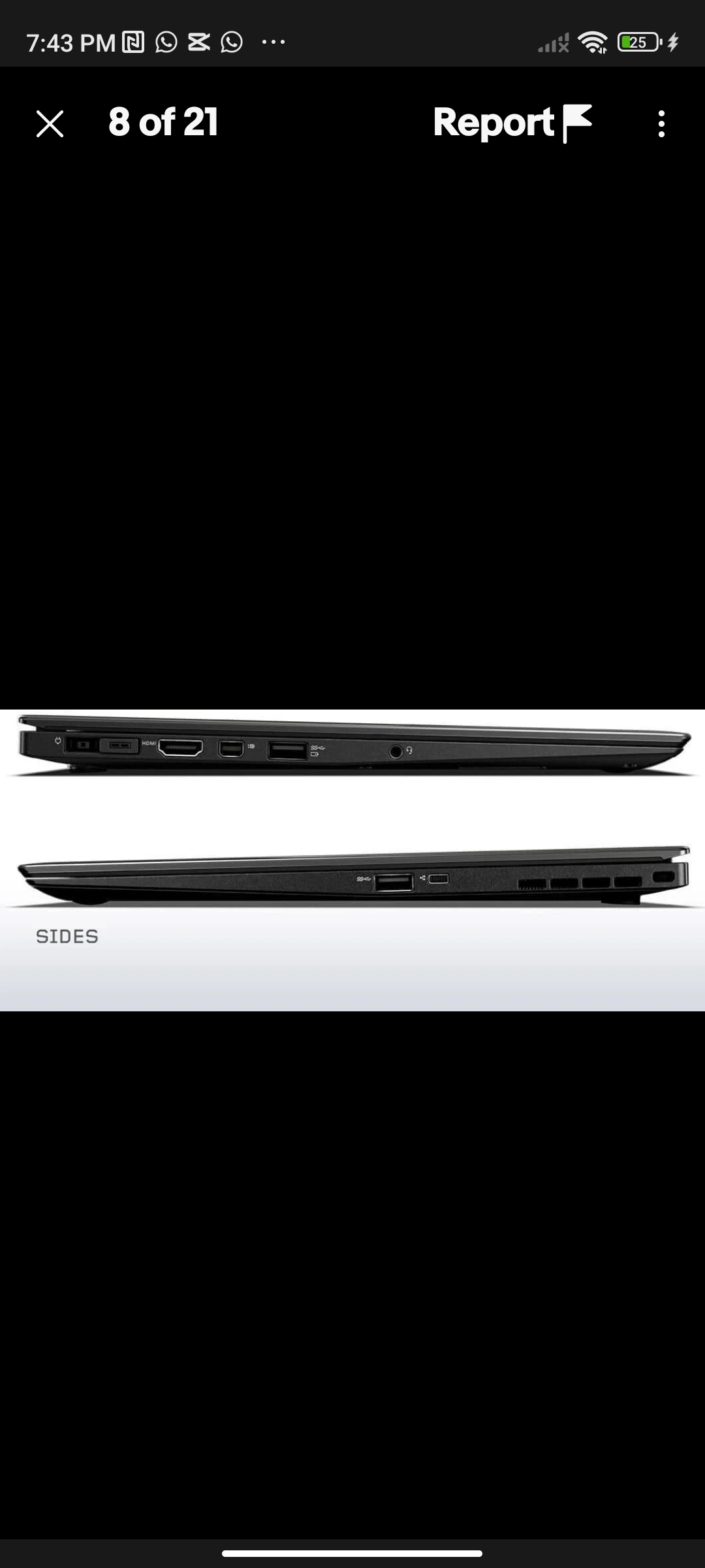 computadoras y laptops - Lenovo Thinkpad X1 Carbon Laptop i5 8GB Ram 256GB 1