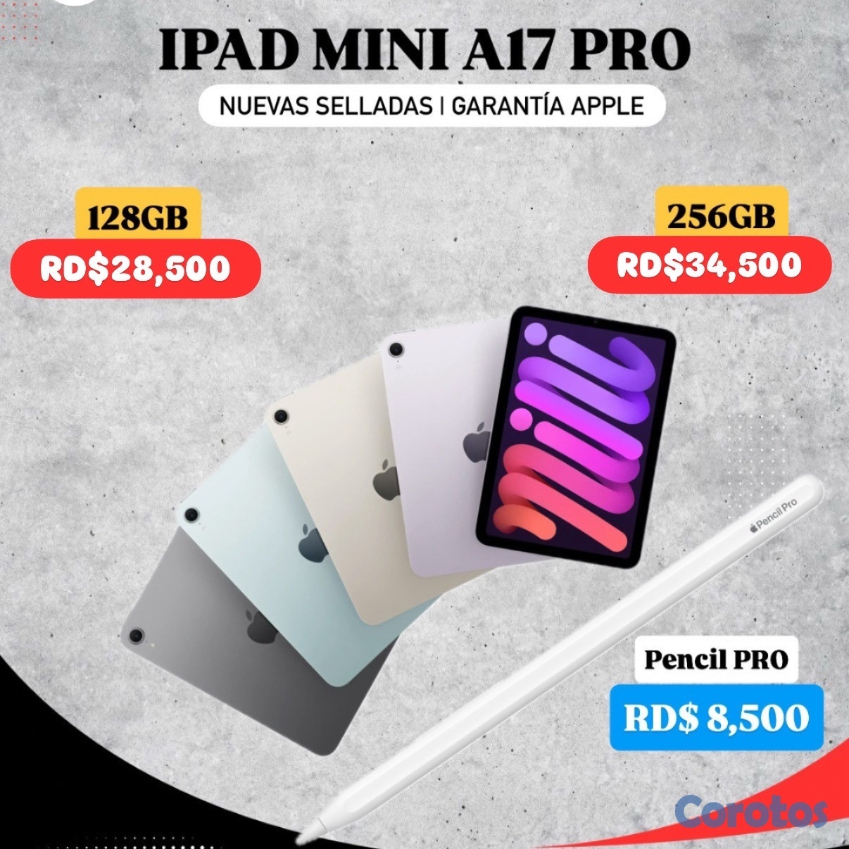 computadoras y laptops - IPAD MINI A17 PRO 128GB / 256GB Wifi OFERTA 🔥