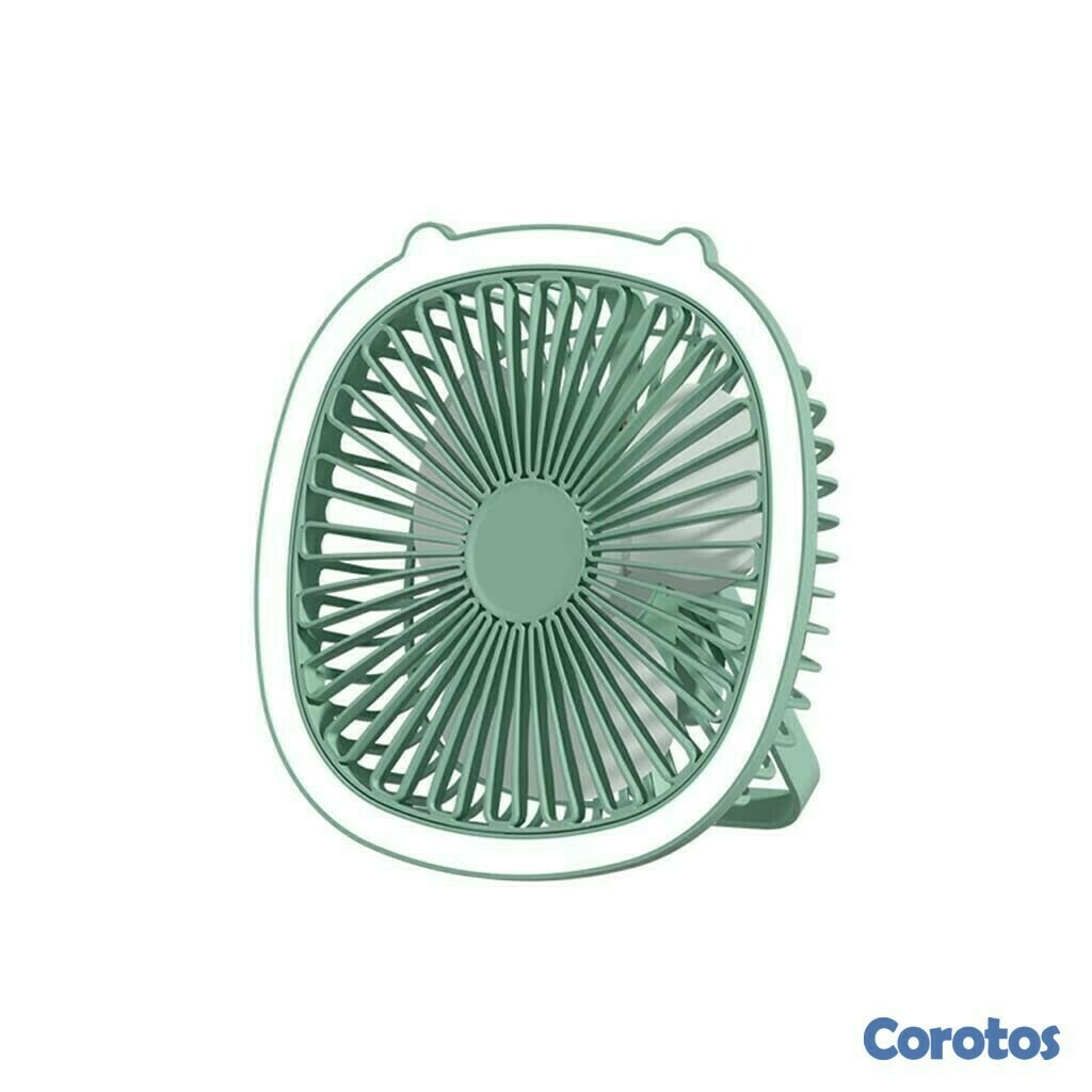 aires acondicionados y abanicos - Abanico recargable con luz led, portatil  3