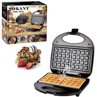 electrodomesticos - Waflera Sokany SK-114 - maquina para hacer wafler 2