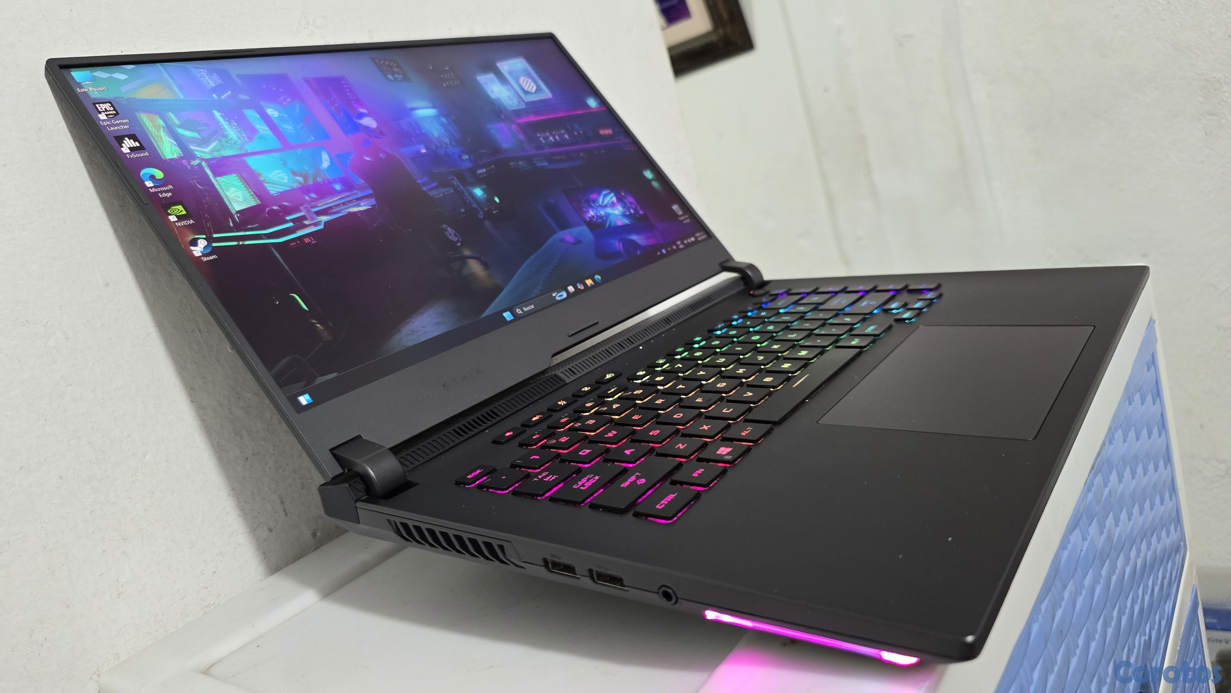 computadoras y laptops - Asus Gaming 15 Ryzen 9 Ram 32gb Disco 1000gb SSD NVIDEA RTX 3070 8GB DEDICADA  2