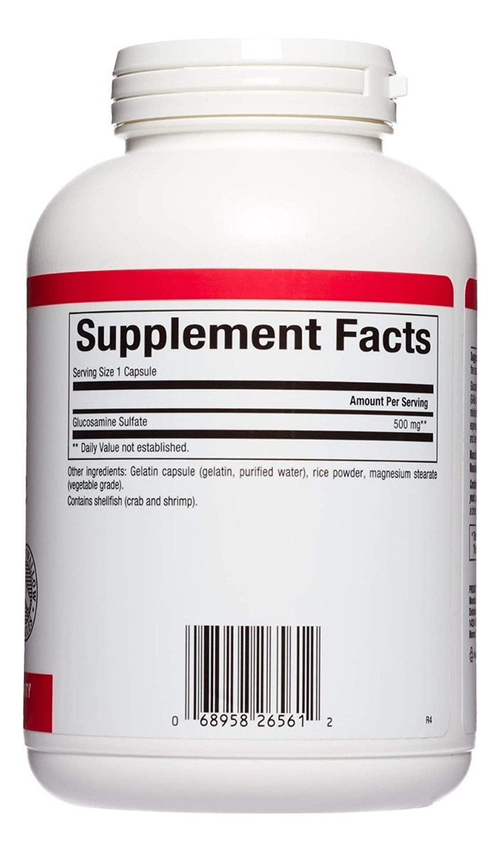 Salud y Equipamiento Médico - Glucosamina 500 Mg Natural Fact 1
