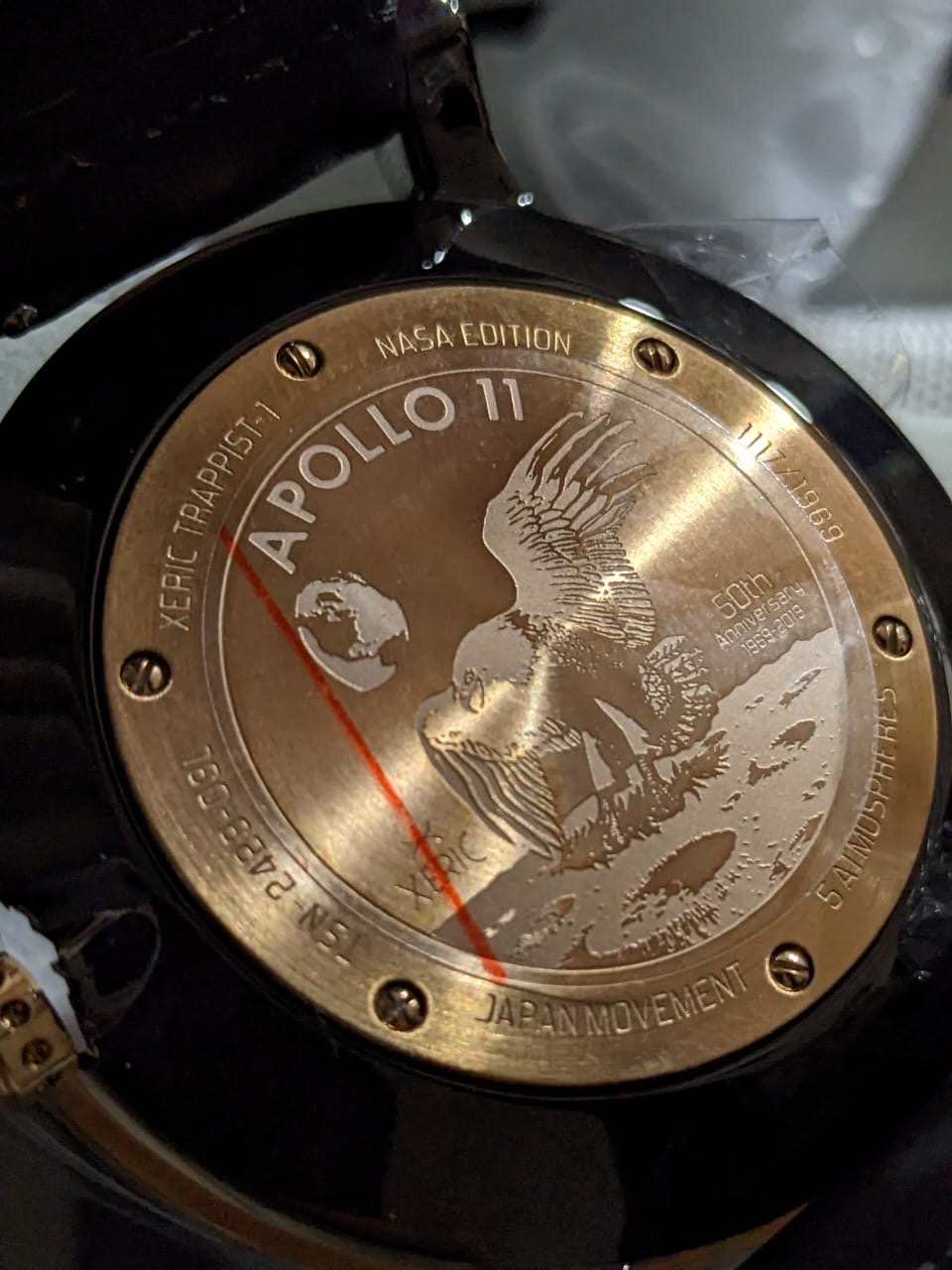 joyas, relojes y accesorios - reloj Xeric NASA Trappist-1 Sapphire Lunar Module 2