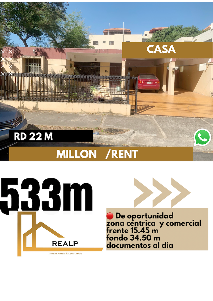 casas - Casa en venta con fines comerciales o residencial 0