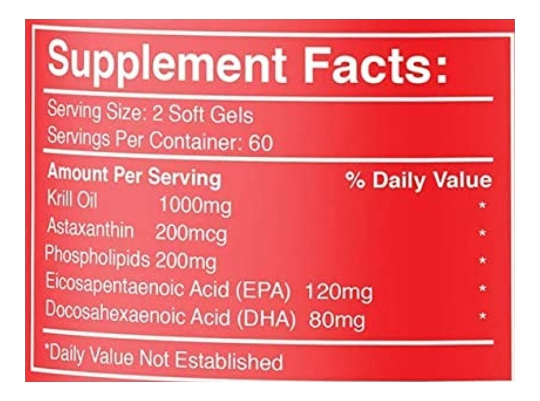Salud y Equipamiento Médico - Aceite Krill Matcha Dna 120 capsulas 1