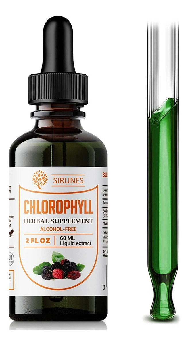 Salud y Equipamiento Médico - Clorofila Liquido 50 Mg Sirunes