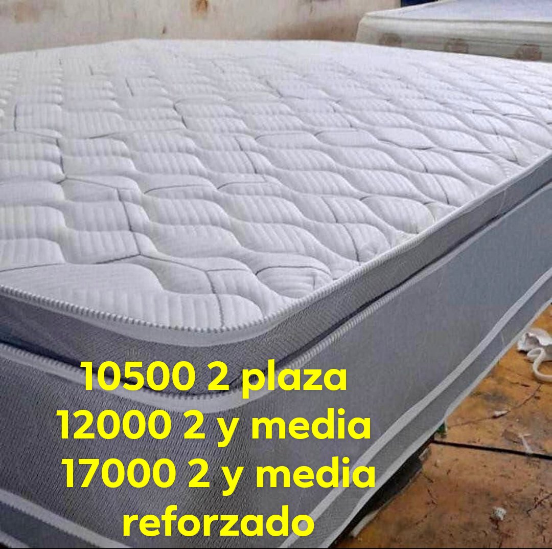 muebles y colchones - juego de colchones desde 4000 2