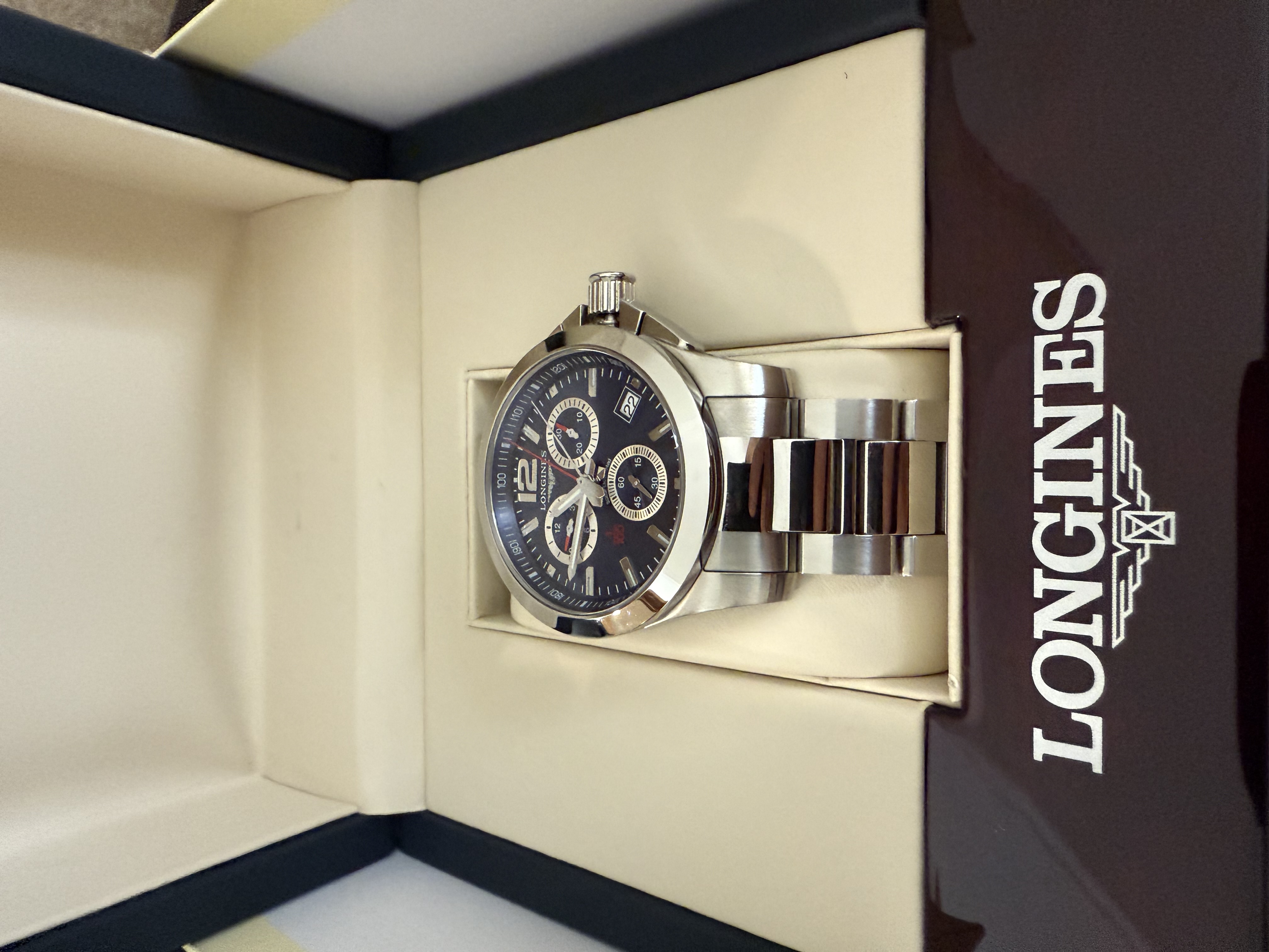 joyas, relojes y accesorios - Reloj Longines conquest chronograph L3.700.4.96.6 1