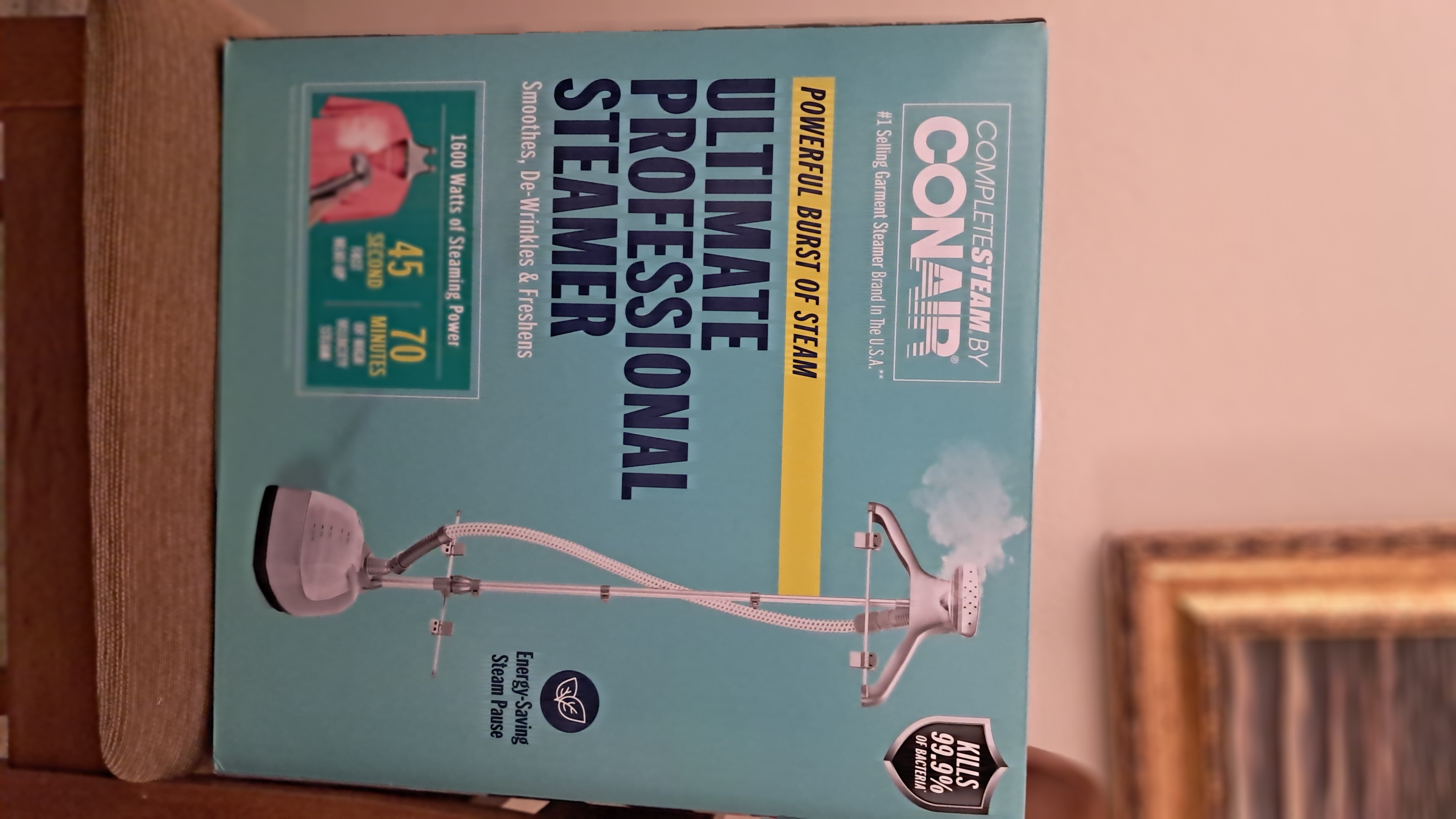 electrodomesticos - Vendo Plancha de Vapor, Conair, nueva en caja.  5