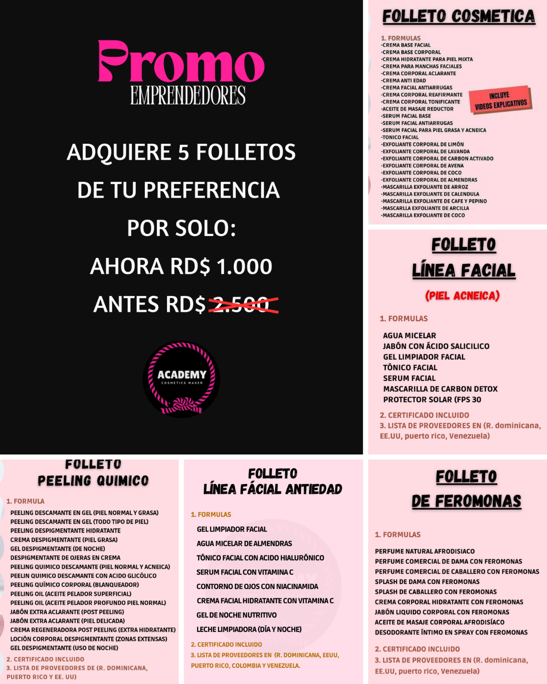 cursos y clases - Manual de fórmulas cosmeticas 0