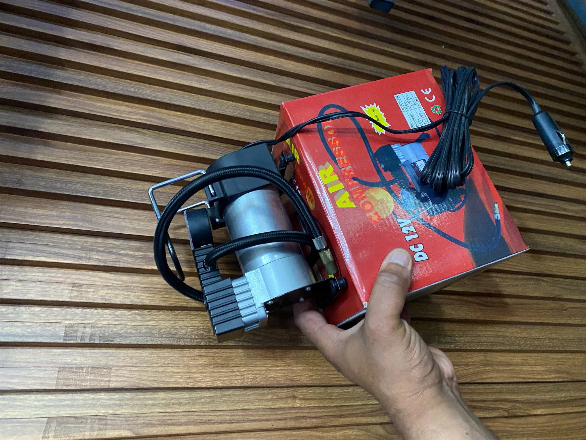 otros electronicos - para cares compresor aire  5
