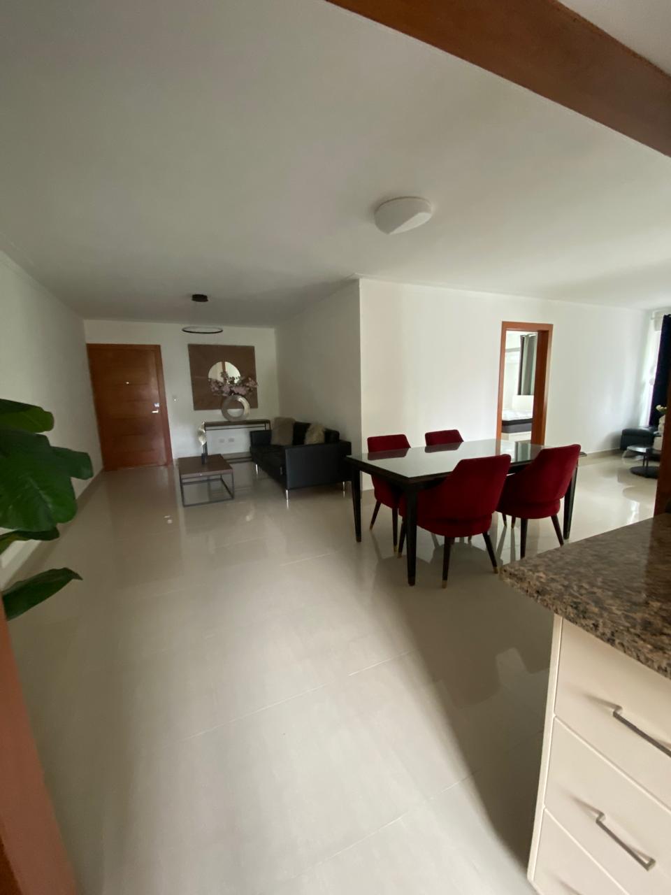 apartamentos - Alquilo apartamento amueblado en Bella Vista Norte 5