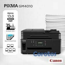 impresoras y scanners - MULTIFUNCIONAL CANON GM4010,CON BOTELLA DE TINTA DE FABRICA  SOLO BLANCO Y NEGRO 2