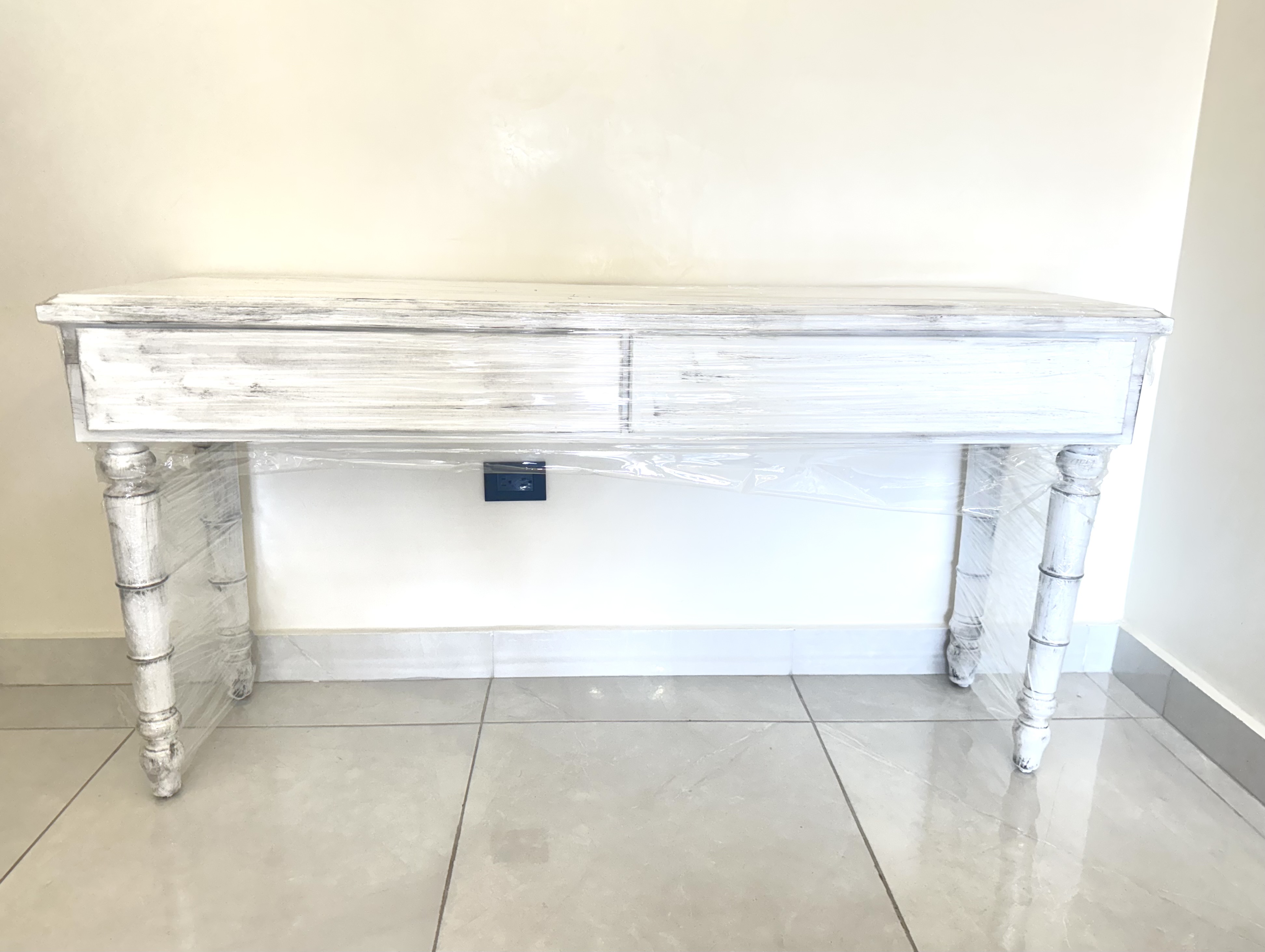 muebles y colchones - VENDO REPISA DE CAOBA RECIÉN RESTAURADA 3