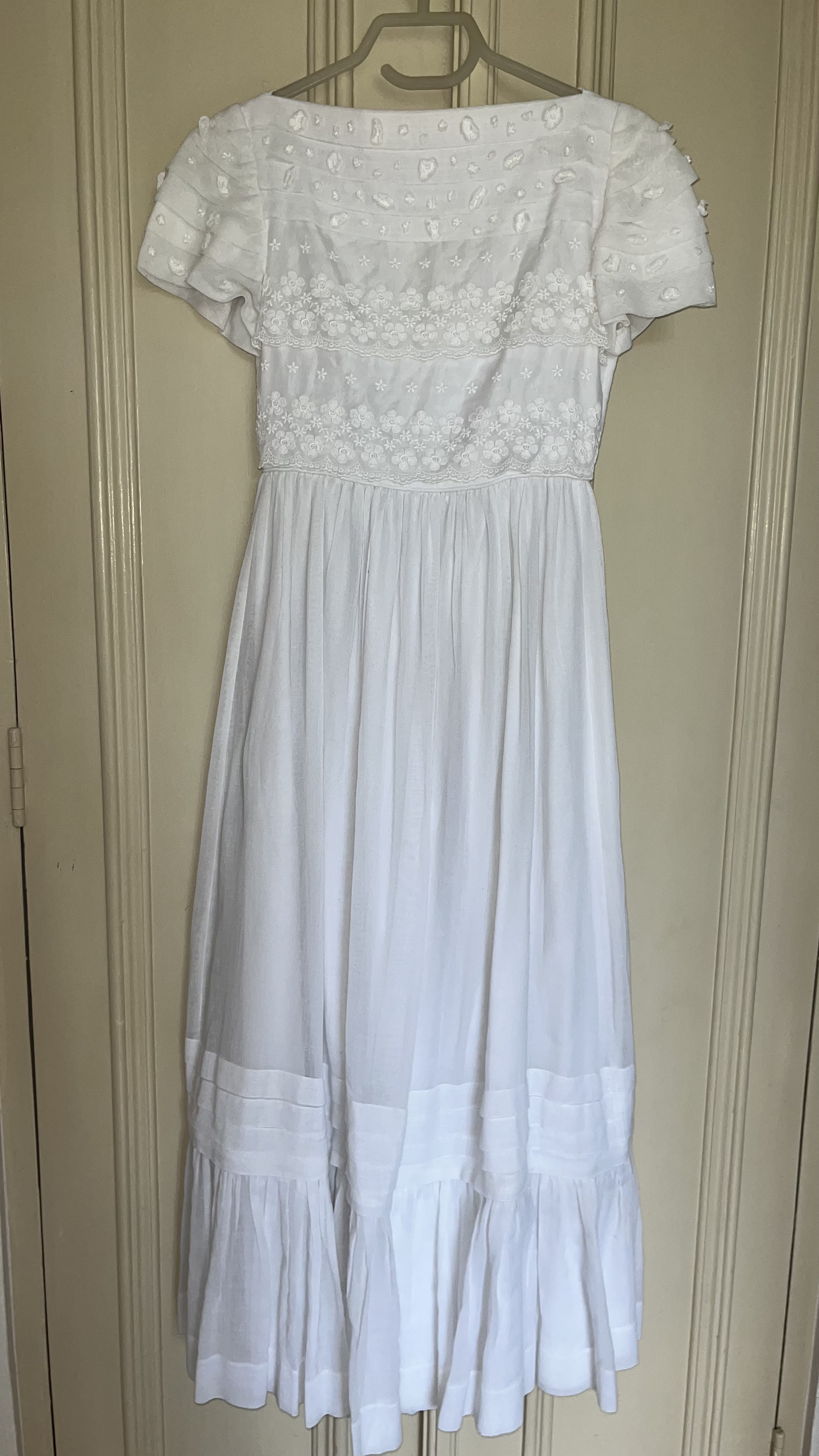 ropa y zapatos - Vestido vintage para primera comunión (NEGOCIABLE) 0