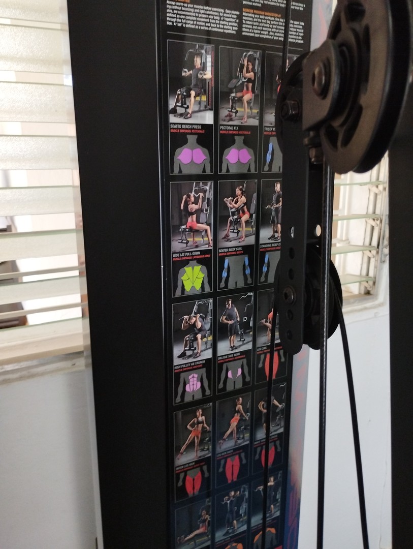 deportes - Gimnasio completo en casa, maquina multifuncional Marcy 990 4