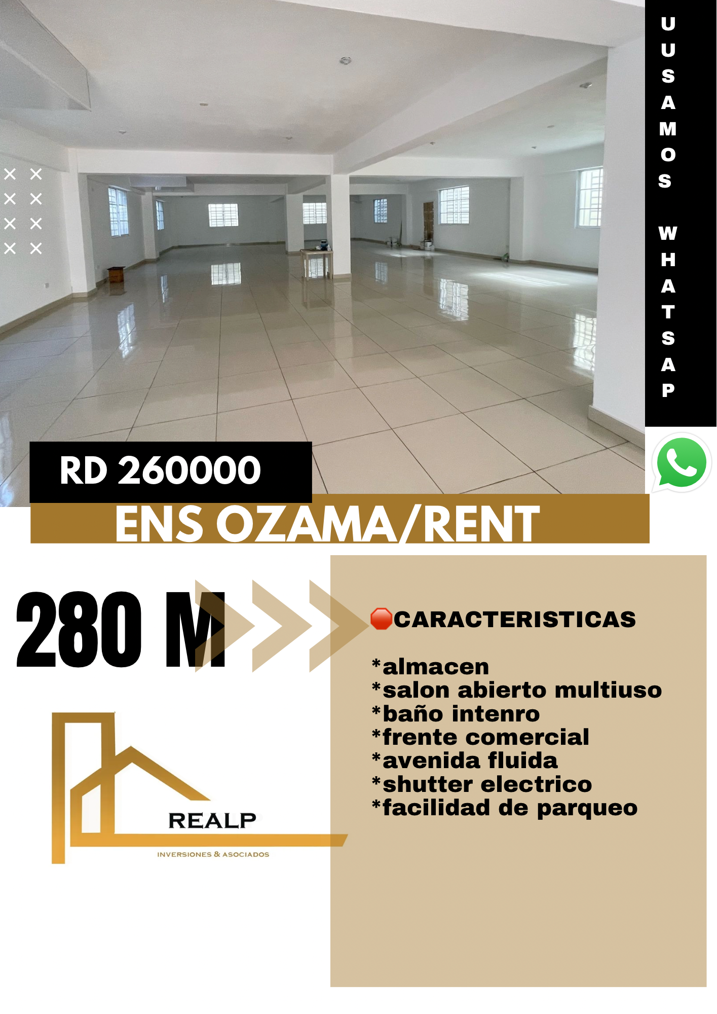 oficinas y locales comerciales - Local amplio en ensanche ozama