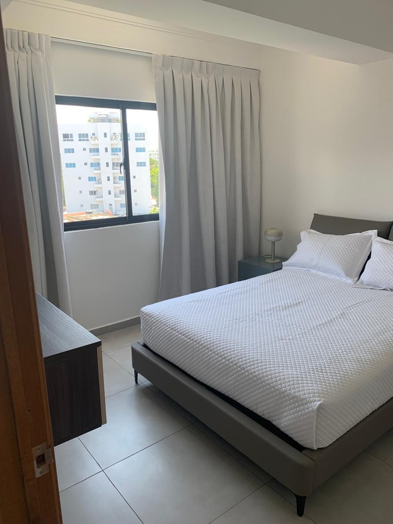 apartamentos - Alquiler Apartamento Amueblado de 1 Habitación, El Vergel, Santo Domingo 5