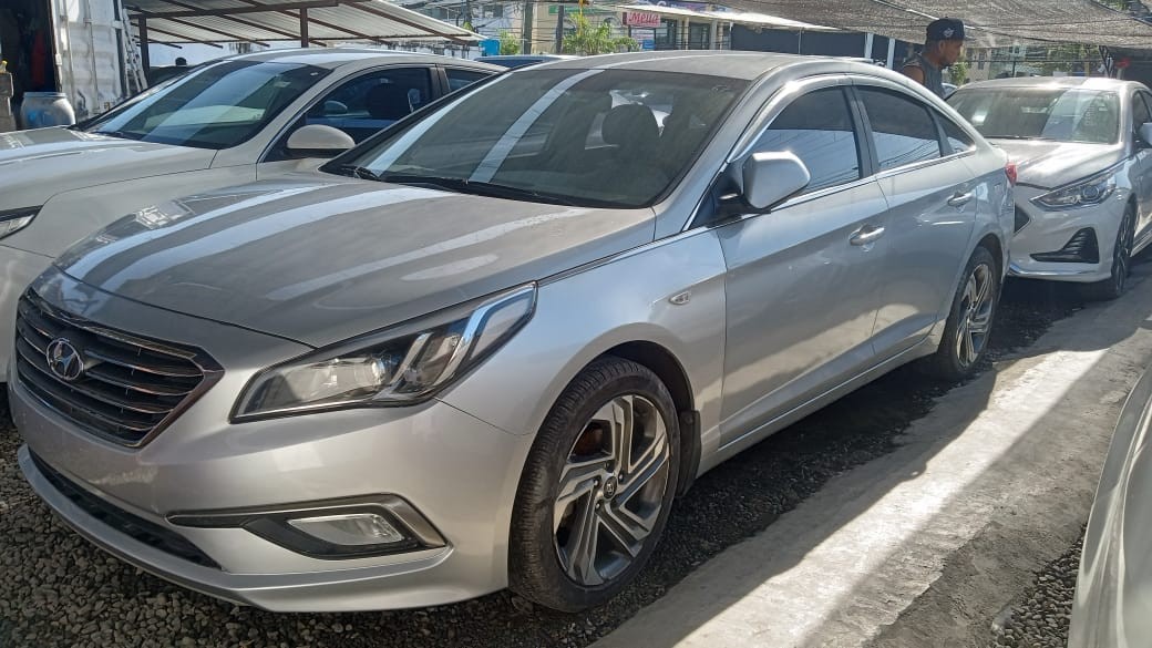 carros - HYUNDAI SONATA 2017 GRIS 1