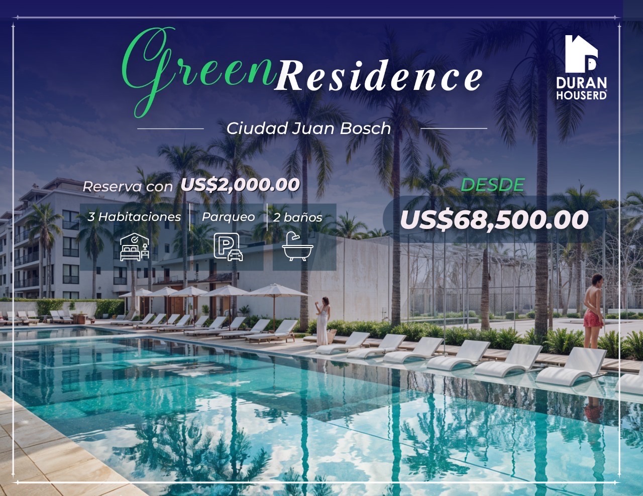 apartamentos - venta de apartamentos con piscina en la ciudad Juan Bosh Santo Domingo este 