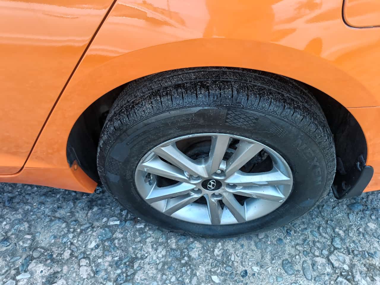 carros - HYUNDAI SONATA LF 2018 NARANJA 8