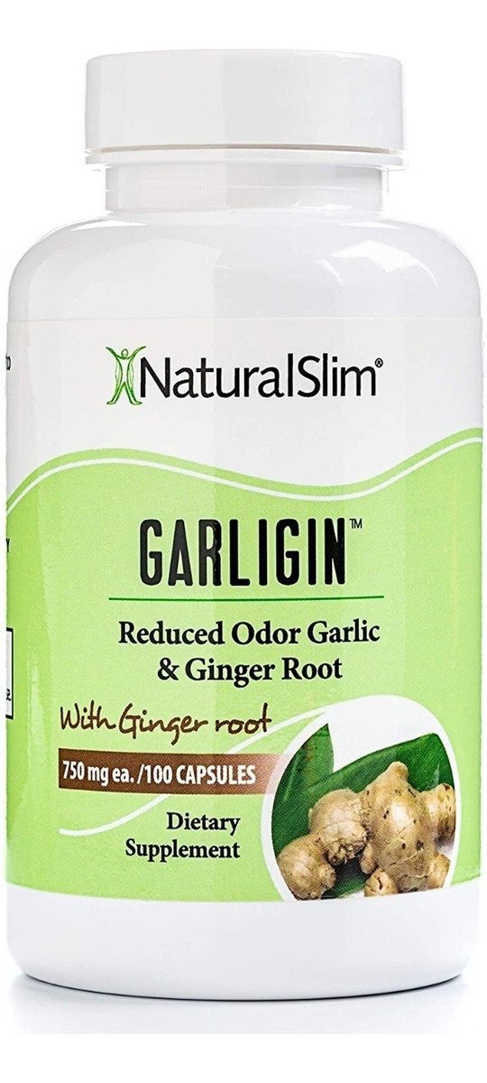Salud y Equipamiento Médico - Garligin Naturalslim Oganico Raiz De Ajo Y Jengibre 100 Cao 0